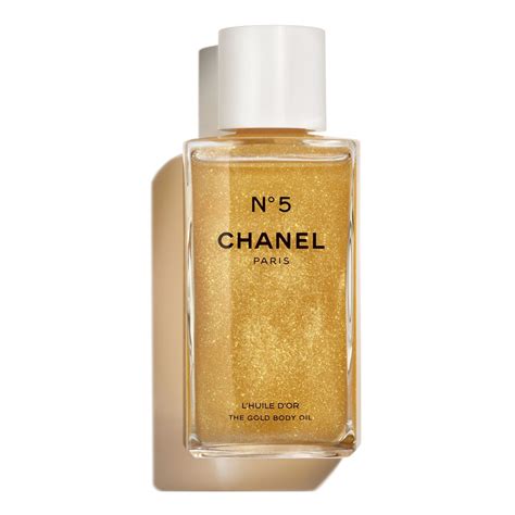 chanel shimmer body oil price|N°5 The Beige Gold Body Oil .